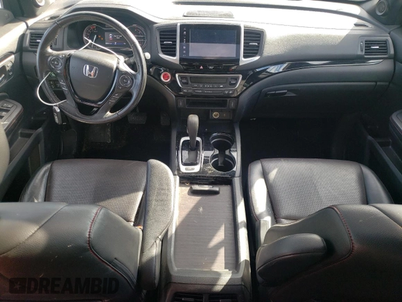 2017 Honda Ridgeline Black Edition with VIN 5FPYK3F83HB015057, listed as a Copart auction lot 49968565 with 107,317 mi miles and Salvage title. Bid and sale history available at DreamBid. Image 8.