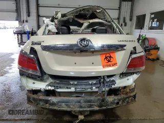 2012 Buick LaCrosse Premium 1 with VIN 1G4GD5E36CF122717, listed as a Copart auction lot 58747645 with Not provided miles and Non repairable. Bid and sale history available at DreamBid. Image 6.