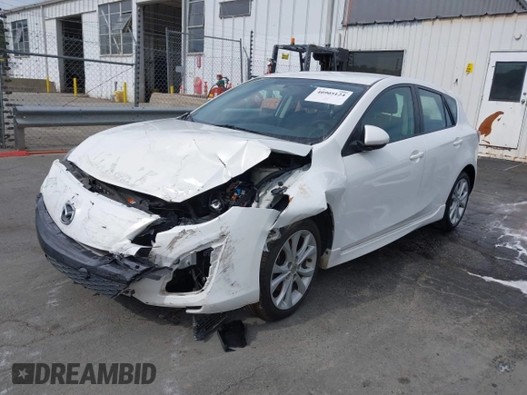 2010 Mazda 3 S Sport with VIN JM1BL1H64A1146895, listed as a IAAI auction lot 40905124 with 129,981 mi miles and . Bid and sale history available at DreamBid. Image 2.