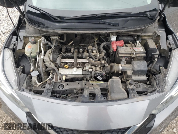 2021 Nissan Versa S с VIN 3N1CN8DVXML920121, выставлен на аукционе Copart как лот 57113425 с пробегом 75 958 миль миль и Списание • Salvage title. История ставок и продаж доступна на DreamBid. Изображение 11.