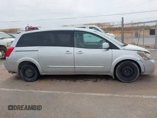 2009 Nissan Quest with VIN 5N1BV28U39N107777, listed as a IAAI auction lot 41774389 with 194,902 mi miles and . Bid and sale history available at DreamBid. Image 13.