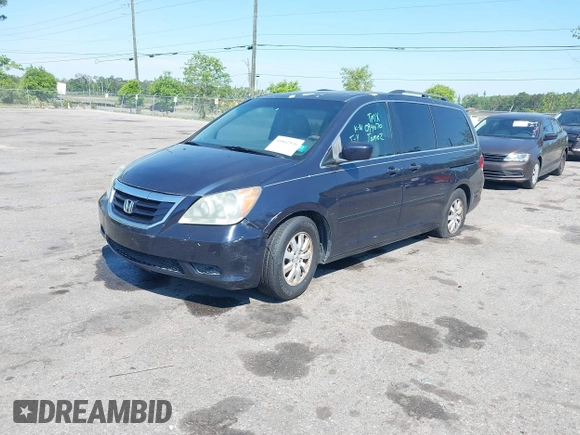 2008 Honda Odyssey EX-L with VIN 5FNRL38778B094070, listed as a IAAI auction lot 41842536 with 211,390 mi miles. Bid and sale history available at carsss.com. Image 2.
