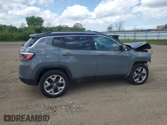 2020 Jeep Compass Limited z VIN 3C4NJDCB4LT137148, wystawiony jako Copart lot #59091465 z przebiegiem 48 117 mil mil oraz Szkoda całkowita • Salvage title. Historia ofert i sprzedaży dostępna na DreamBid. Obrazek 3.