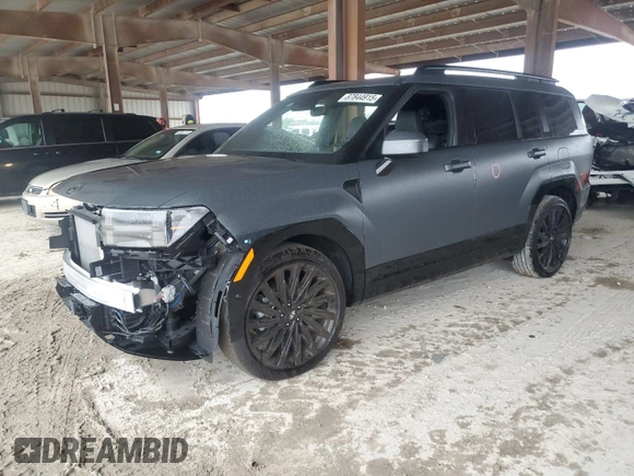 2024 Hyundai Santa Fe Calligraphy with VIN 5NMP54GL7RH066680, listed as a Copart auction lot 87844915 with 2,204 mi miles and Salvage title. Bid and sale history available at DreamBid. Image 1.