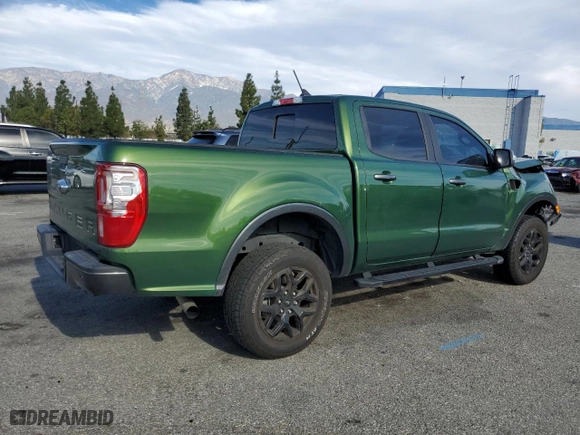 2023 Ford Ranger XL with VIN 1FTER4FH9PLE09204, listed as a Copart auction lot 43261075 with 40,531 mi miles and Salvage Title. Bid and sale history available at carsss.com. Image 3.