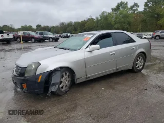 2005 Cadillac CTS with VIN 1G6DP567150232647, listed as a Copart auction lot 73393844 with 185,799 mi miles and Salvage Title. Bid and sale history available at carsss.com. Image 1.
