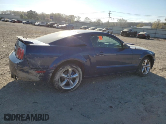 2008 Ford Mustang GT Deluxe with VIN 1ZVHT82H885175507, listed as a Copart auction lot 50826835 with 134,605 mi miles and Salvage Title. Bid and sale history available at carsss.com. Image 3.