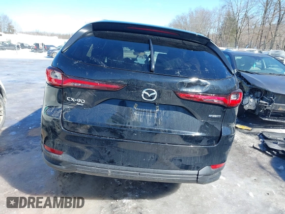2024 Mazda CX-90 Preferred Plus with VIN JM3KKCHD7R1166459, listed as a IAAI auction lot 41621442 with 5,742 mi miles and . Bid and sale history available at DreamBid. Image 15.