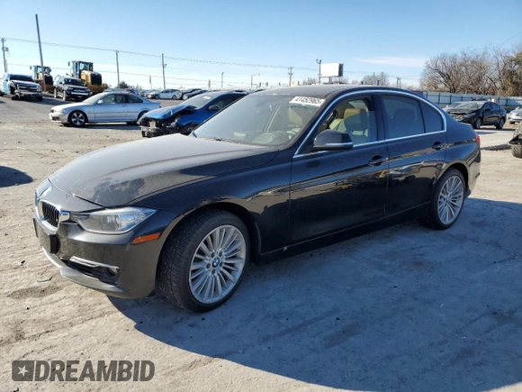 2012 BMW 3 Series 328i with VIN WBA3A5C57CF256245, listed as a Copart auction lot 46413925 with 121,888 mi miles and Salvage title. Bid and sale history available at DreamBid. Image 1.
