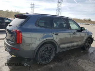 2022 Kia Telluride SX with VIN 5XYP5DHC2NG297649, listed as a Copart auction lot 54086565 with 26,111 mi miles and Salvage title. Bid and sale history available at DreamBid. Image 3.