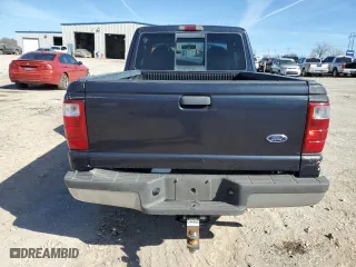 2002 Ford Ranger XL Fleet with VIN 1FTYR44UX2TA29455, listed as a Copart auction lot 46596235 with 115,901 mi miles and Salvage Title. Bid and sale history available at carsss.com. Image 6.