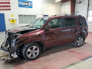 2012 Honda Pilot EX-L with VIN 5FNYF4H75CB051722, listed as a Copart auction lot 51351205 with 91,520 mi miles and Salvage Title. Bid and sale history available at carsss.com. Image 1.