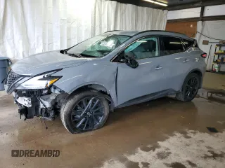 2022 Nissan Murano SV with VIN 5N1AZ2BS4NC129722, listed as a Copart auction lot 63988275 with 54,047 mi miles and Salvage title. Bid and sale history available at DreamBid. Image 1.
