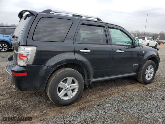 2009 Mercury Mariner Hybrid with VIN 4M2CU29309KJ26655, listed as a Copart auction lot 47494255 with 192,585 mi miles and Salvage Title. Bid and sale history available at carsss.com. Image 3.