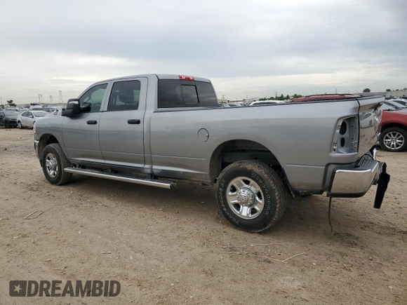 2024 Ram 2500 Tradesman with VIN 3C6UR5HJ5RG169223, listed as a Copart auction lot 50256095 with 7,506 mi miles and Salvage title. Bid and sale history available at DreamBid. Image 2.