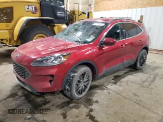 2022 Ford Escape Titanium Plug-In Hybrid with VIN 1FMCU0LZ5NUA18257, listed as a Copart auction lot 87770295 with Not provided miles and Salvage title. Bid and sale history available at DreamBid. Image 1.
