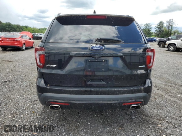 2016 Ford Explorer Sport with VIN 1FM5K8GT1GGC63397, listed as a Copart auction lot 55481335 with 161,211 mi miles and Clean title. Bid and sale history available at DreamBid. Image 6.