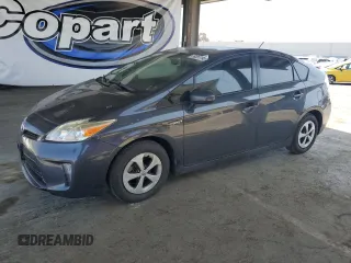 2015 Toyota Prius Four with VIN JTDKN3DUXF0446402, listed as a Copart auction lot 59357145 with 86,594 mi miles and Salvage title. Bid and sale history available at DreamBid. Image 1.