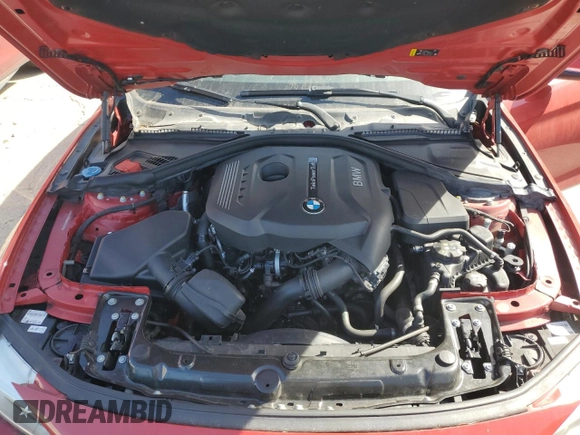 2017 BMW 4 Series 430i with VIN WBA4R7C59HK876327, listed as a Copart auction lot 52001395 with 89,834 mi miles and Salvage Title. Bid and sale history available at DreamBid. Image 11.
