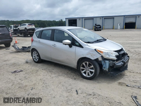 2016 Nissan Note SR with VIN 3N1CE2CP5GL389964, listed as a Copart auction lot 64019435 with 135,101 mi miles and Salvage title. Bid and sale history available at DreamBid. Image 4.