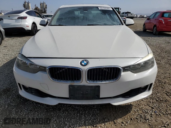 2015 BMW 3 Series 328i with VIN WBA3C1C51FP852825, listed as a Copart auction lot 53169305 with 184,383 mi miles and Salvage title. Bid and sale history available at DreamBid. Image 5.