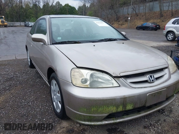 2002 Honda Civic EX with VIN 1HGEM22962L100284, listed as a IAAI auction lot 42094951 with 180,505 mi miles. Bid and sale history available at carsss.com. Image 14.