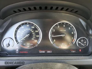 2013 BMW 6 Series 650i with VIN WBA6B2C50DD128130, listed as a Copart auction lot 46718645 with 123,540 mi miles and Salvage Title. Bid and sale history available at DreamBid. Image 9.