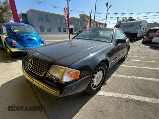 1998 Mercedes-Benz SL-Class with VIN WDBFA67FXWF162937, listed as a Copart auction lot 47249545 with 90,278 mi miles and Clean Title. Bid and sale history available at carsss.com. Image 2.