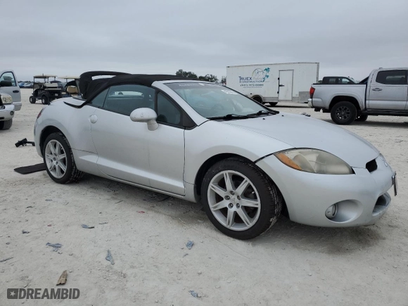 2007 Mitsubishi Eclipse GT with VIN 4A3AL35T17E011535, listed as a Copart auction lot 43585365 with 70,248 mi miles and Clean Title. Bid and sale history available at carsss.com. Image 4.