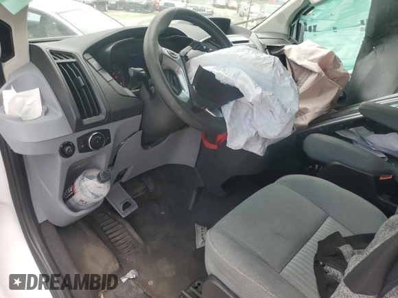 2015 Ford Transit XL with VIN 1FBZX2ZM5FKA58949, listed as a Copart auction lot 53316725 with 141,226 mi miles and Salvage title. Bid and sale history available at DreamBid. Image 8.