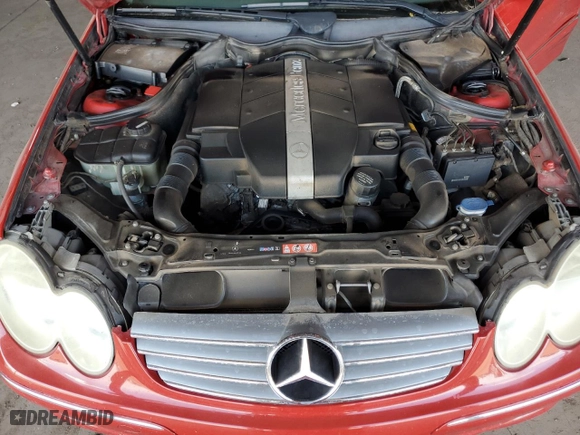 2005 Mercedes-Benz CLK-Class 3.2L with VIN WDBTJ65J85F147426, listed as a Copart auction lot 48063815 with 138,612 mi miles and Salvage Title. Bid and sale history available at carsss.com. Image 12.