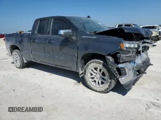 2020 Chevrolet Silverado 1500 LT with VIN 1GCRYDED6LZ113552, listed as a Copart auction lot 48666605 with 77,651 mi miles and Salvage Title. Bid and sale history available at carsss.com. Image 4.