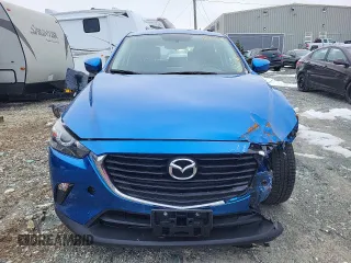 2017 Mazda CX-3 Sport with VIN JM1DKDB75H0141784, listed as a Copart auction lot 48358585 with 0 mi miles and Salvage Title. Bid and sale history available at carsss.com. Image 5.