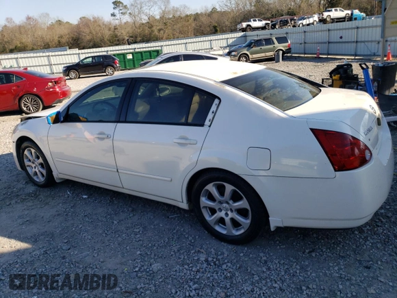 2005 Nissan Maxima 3.5 SL with VIN 1N4BA41E25C807462, listed as a Copart auction lot 46926785 with 199,489 mi miles and Salvage Title. Bid and sale history available at carsss.com. Image 2.