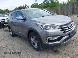 2018 Hyundai Santa Fe 2.4L z VIN 5NMZUDLB4JH073857, wystawiony jako IAAI lot #42200208 z przebiegiem 127 038 mil mil oraz . Historia ofert i sprzedaży dostępna na DreamBid. Obrazek 1.