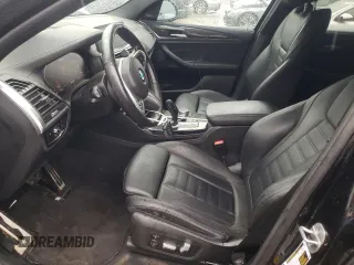 2021 BMW X4 M40i with VIN 5UX2V5C00M9H95699, listed as a Copart auction lot 63564433 with 33,500 mi miles and Salvage title. Bid and sale history available at DreamBid. Image 7.