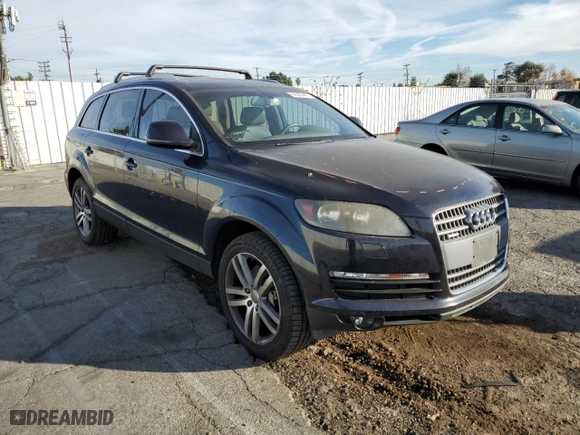 2009 Audi Q7 with VIN WA1AY74L89D010513, listed as a Copart auction lot 42303495 with 154,893 mi miles and Salvage Title. Bid and sale history available at carsss.com. Image 4.