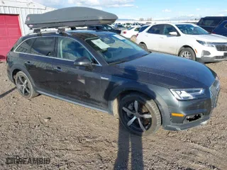 2018 Audi A4 allroad Premium Plus with VIN WA18NAF49JA232526, listed as a IAAI auction lot 41737332 with 98,441 mi miles. Bid and sale history available at carsss.com. Image 1.