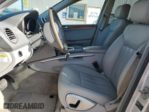 2006 Mercedes-Benz M 350 with VIN 4JGBB86E46A022148, listed as a Copart auction lot 52141495 with 191,520 mi miles and Clean Title. Bid and sale history available at DreamBid. Image 7.