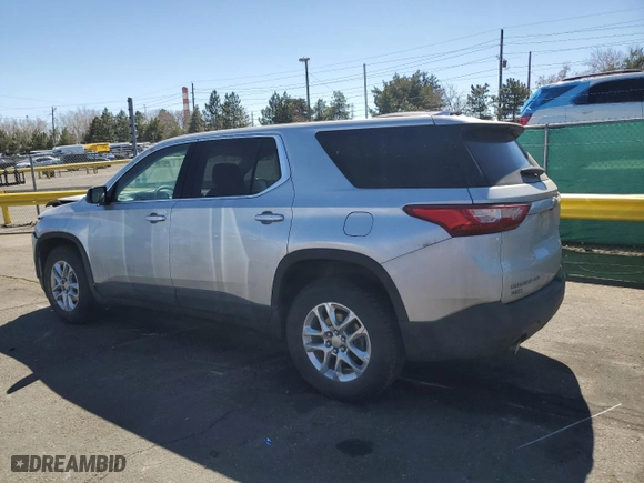 2020 Chevrolet Traverse LS with VIN 1GNEVFKW7LJ267704, listed as a Copart auction lot 50565135 with 108,579 mi miles and Salvage Title. Bid and sale history available at carsss.com. Image 2.