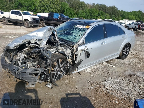 2013 Mercedes-Benz S 550 with VIN WDDNG7DB2DA522009, listed as a Copart auction lot 54538145 with Not Provided miles and Salvage Title. Bid and sale history available at DreamBid. Image 1.