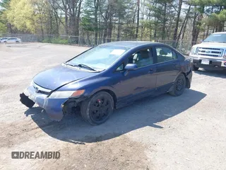 2007 Honda Civic Sdn LX with VIN 1HGFA16547L034503, listed as a IAAI auction lot 42063562 with 181,281 mi miles. Bid and sale history available at carsss.com. Image 2.