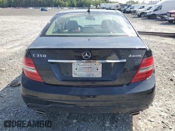 2013 Mercedes-Benz C 350 with VIN WDDGF8JB7DA839208, listed as a Copart auction lot 62514495 with 143,844 mi miles and Salvage title. Bid and sale history available at DreamBid. Image 6.