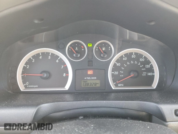 2006 Hyundai Santa Fe GLS with VIN KM8SC13D06U081230, listed as a Copart auction lot 42226215 with 138,328 mi miles and Clean Title. Bid and sale history available at carsss.com. Image 9.