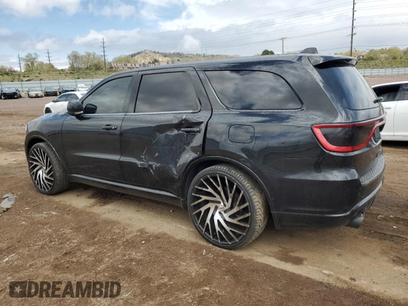2020 Dodge Durango R/T with VIN 1C4SDJCT9LC261977, listed as a Copart auction lot 55223835 with 145,534 mi miles and Salvage title. Bid and sale history available at DreamBid. Image 2.