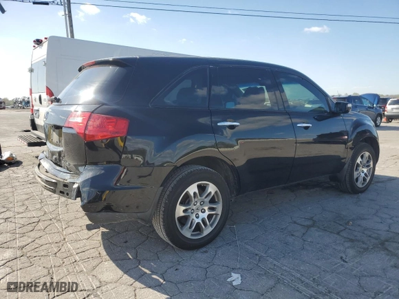 2007 Acura MDX Tech/Entertainment Pkg with VIN 2HNYD28487H539041, listed as a Copart auction lot 52164735 with 178,241 mi miles and Salvage Title. Bid and sale history available at carsss.com. Image 3.