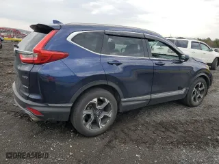 2017 Honda CR-V Touring with VIN 2HKRW2H96HH636330, listed as a Copart auction lot 52843185 with 84,604 mi miles and Salvage Title. Bid and sale history available at carsss.com. Image 3.