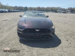 2022 Ford Mustang GT with VIN 1FA6P8CF8N5137837, listed as a Copart auction lot 54605985 with 3,270 mi miles and Salvage title. Bid and sale history available at DreamBid. Image 5.
