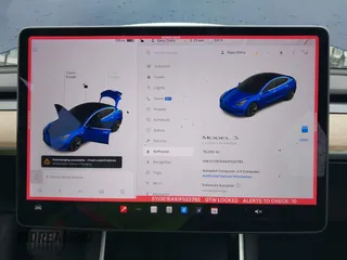 2018 Tesla Model 3 Long Range Battery with VIN 5YJ3E1EA9JF022782, listed as a IAAI auction lot 41875429 with 79,209 mi miles. Bid and sale history available at carsss.com. Image 17.
