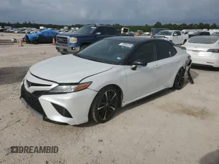 2019 Toyota Camry XSE с VIN 4T1BZ1HK3KU032958, выставлен на аукционе Copart как лот 55069365 с пробегом 43 079 миль миль и Списание • Salvage title. История ставок и продаж доступна на DreamBid. Изображение 1.